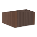 Prawy lewy bok garażu Kingston 380x480cm Walnut Hardmaister