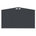 Zdjęcie ukazujące tylną ścianę garażu Kingston 380x540cm Cold Grey 