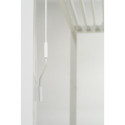 Pergola tarasowa Classic 3x3 White Gutroof, manualne regulowanie dachu