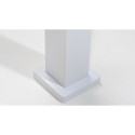 Pergola tarasowa Classic 3x3 White Gutroof, odpływ wody