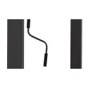 Manualna regulacja lameli pergola Premium 3x3 Anthracite Gutroof