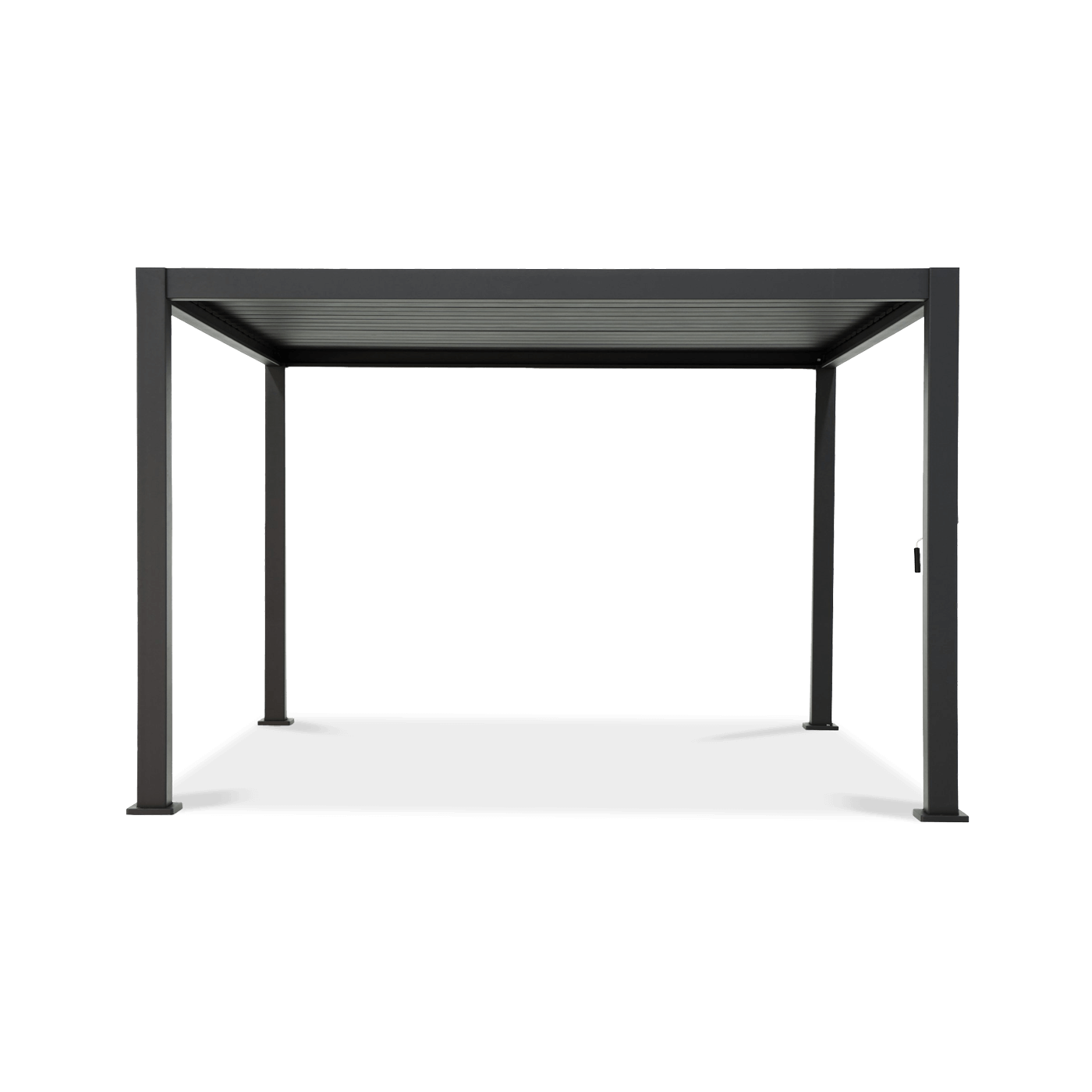 Pergola ogrodowa aluminiowa Premium Anthracite 3x4 - Gutroof