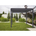 Pergola tarasowa w ogrodzie Premium 3x4 Anthracite Gutroof
