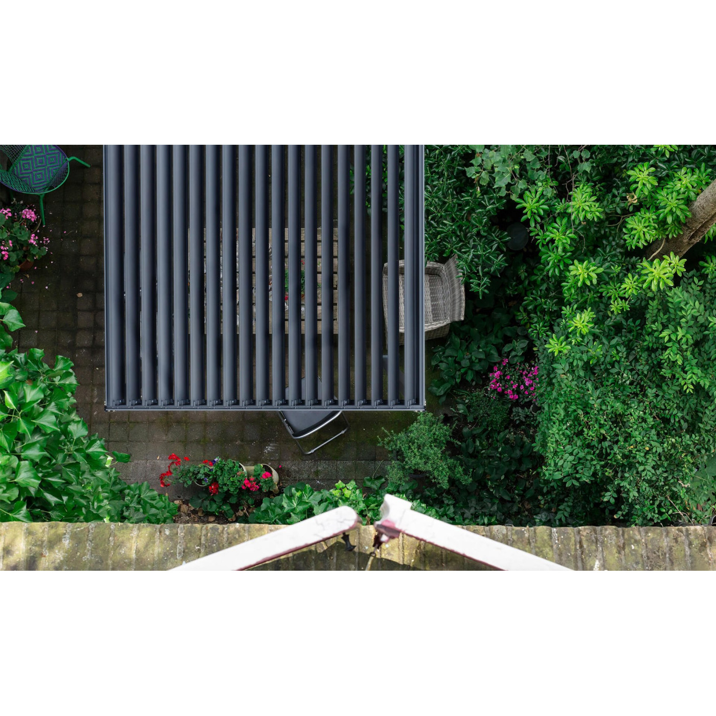 Pergola ogrodowa  Premium 3x4 Anthracite Gutroof
