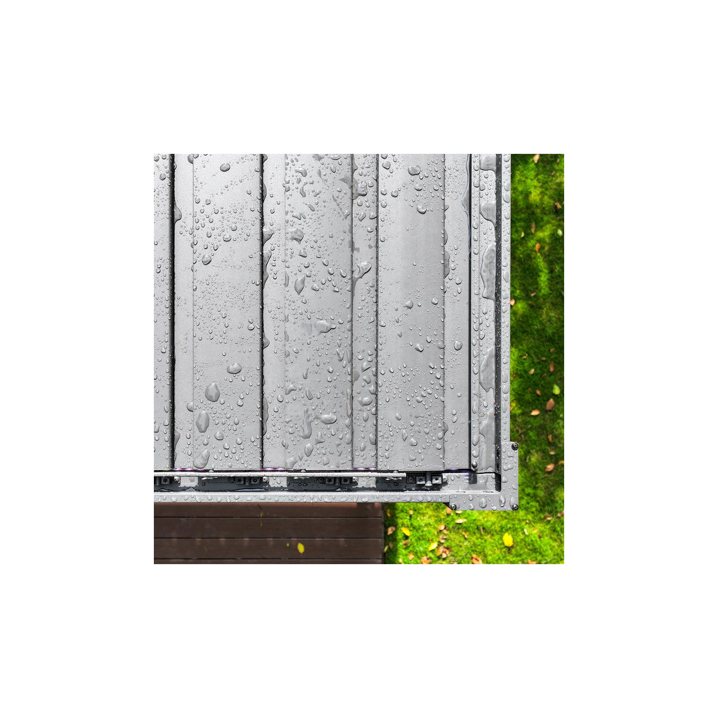 Dach pergoli tarasowej Premium 3x6 Gutroof Anthracite