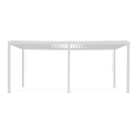 Solidna pergola tarasowa 3x6 Premium White - Gutroof