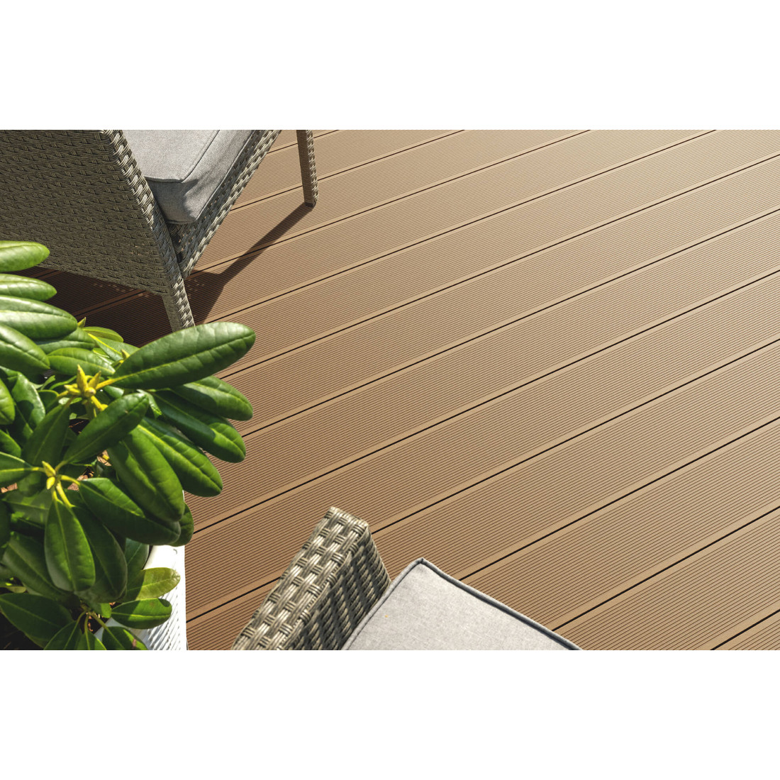 Deska na taras WPC Wild Teak dł. 1,2m - Focus Garden