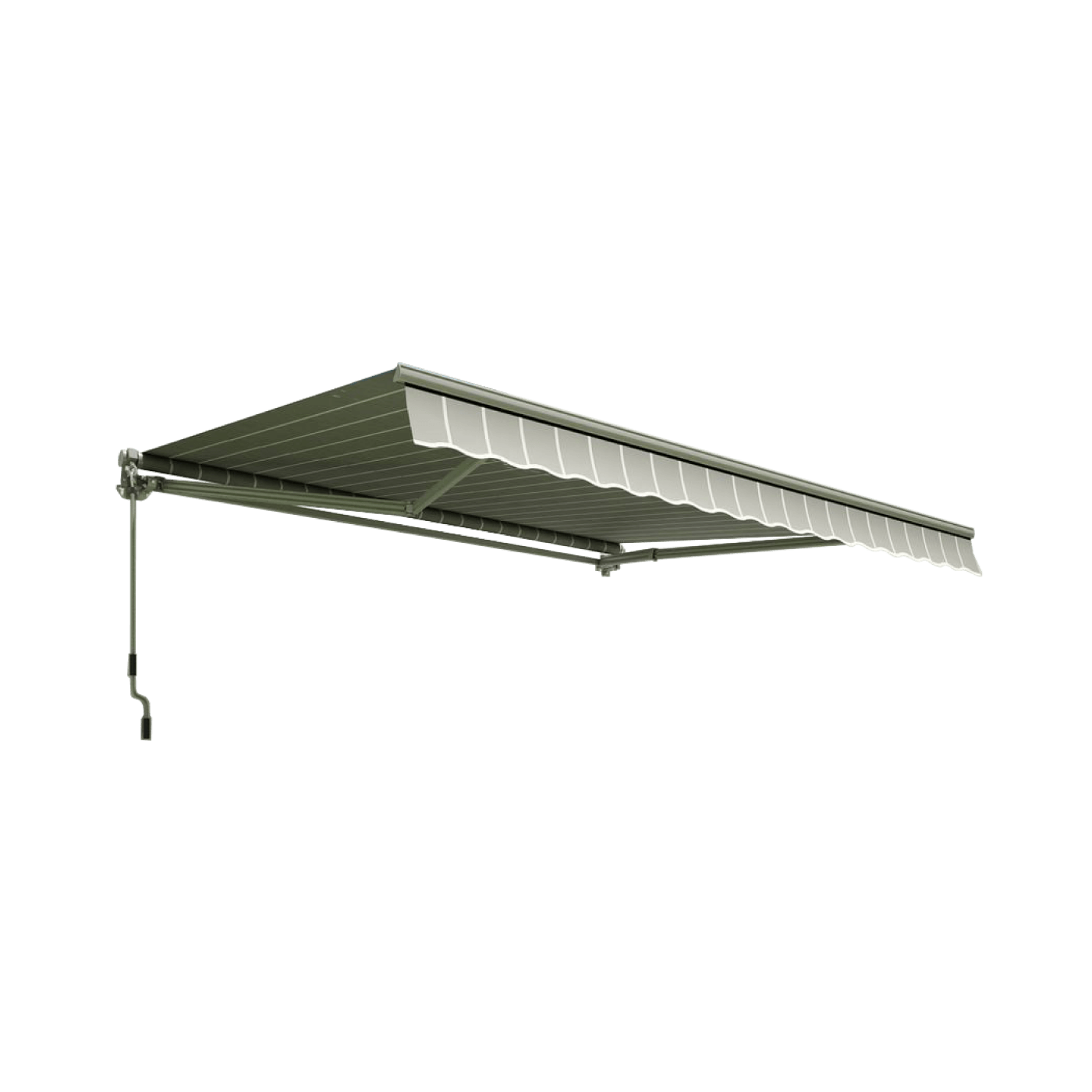 Markiza CLASSIC na taras 400x300cm Grey/White Gutroof