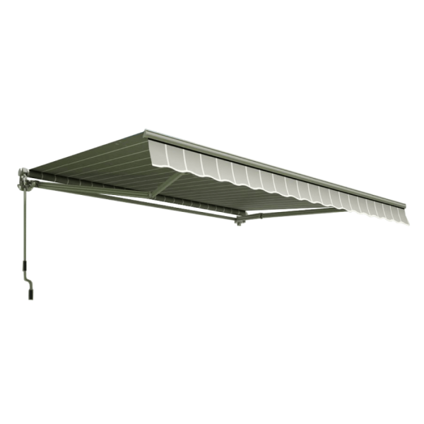 Markiza CLASSIC na taras 400x300cm Grey/White Gutroof