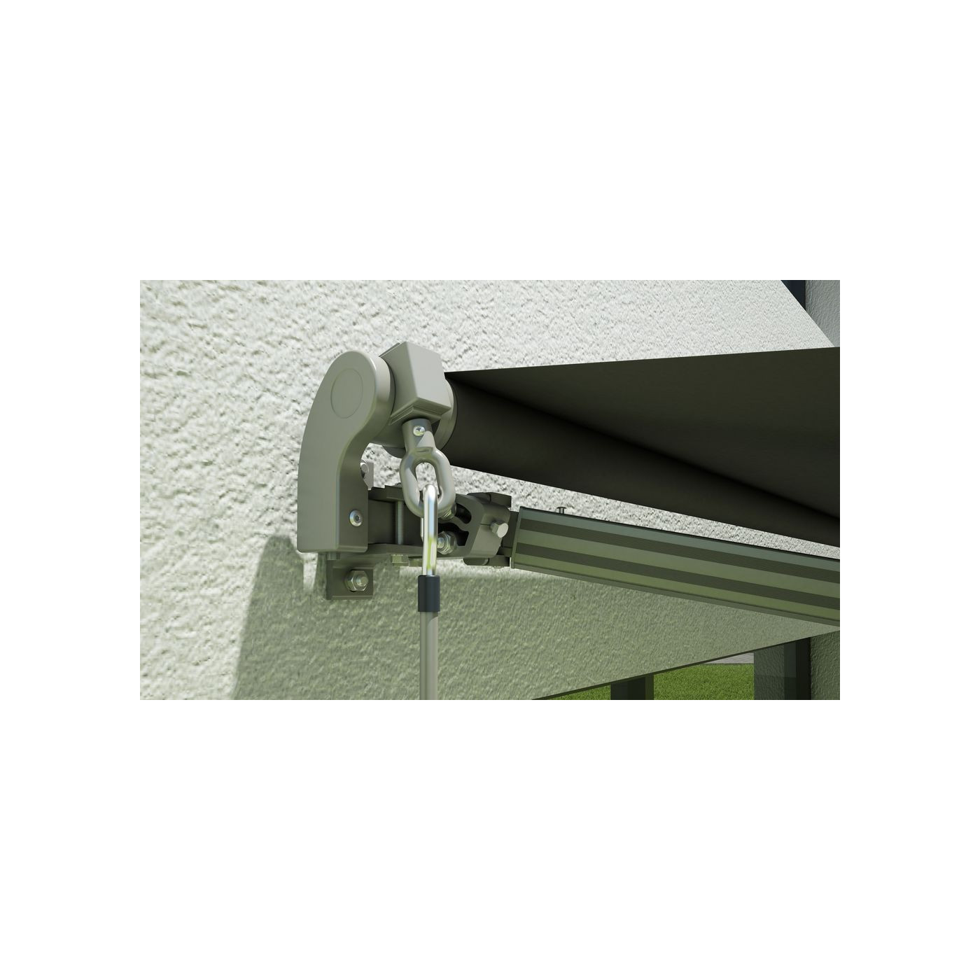 Markiza na taras CLASSIC 400x300cm Grey Gutroof