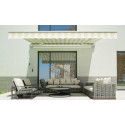 Markiza tarasowa CLASSIC 400x300 White/Taupe Gutroof