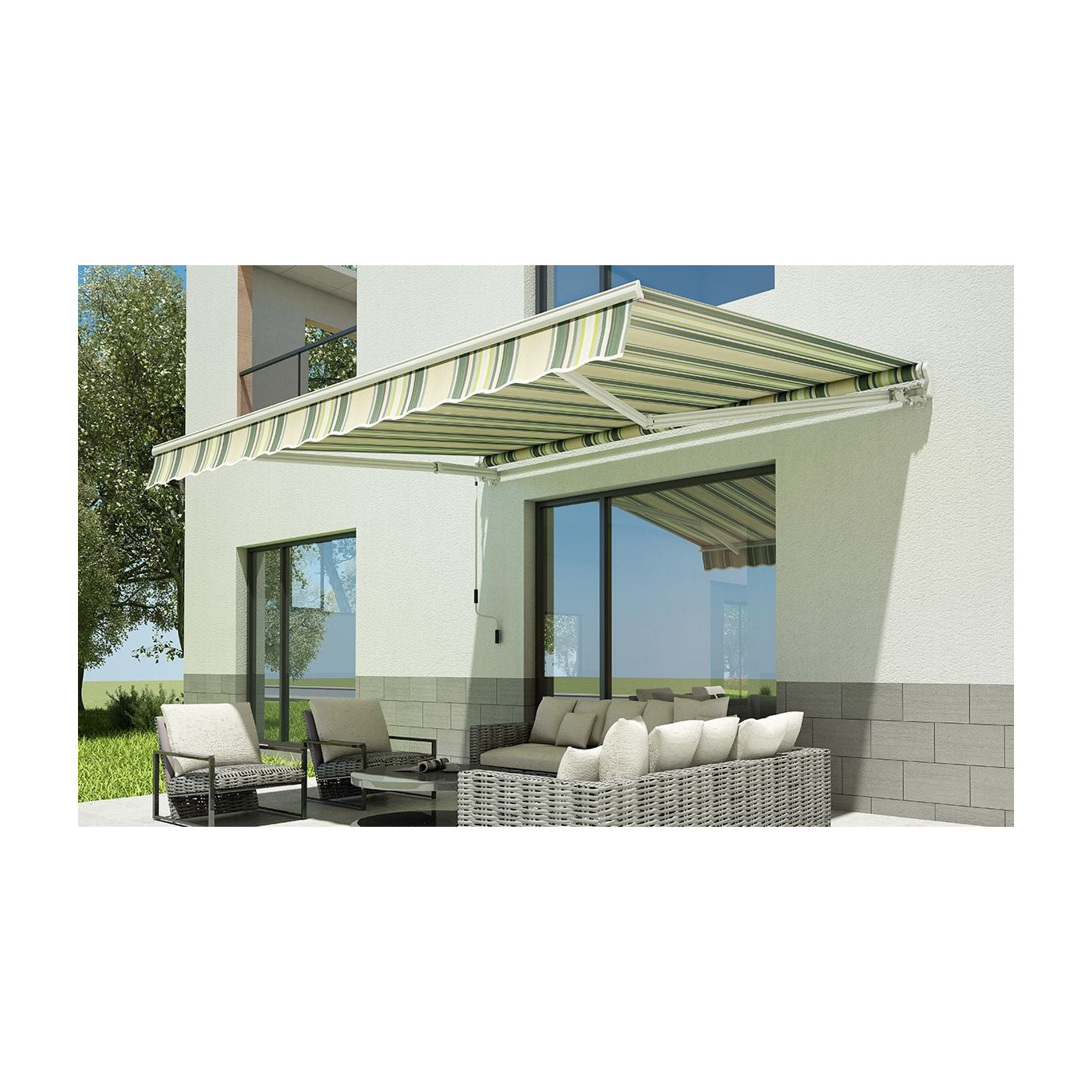 Markiza tarasowa CLASSIC Multicolor 400x300cm Gutroof