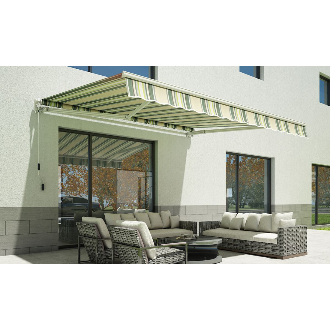 Markiza tarasowa CLASSIC Multicolor 400x300cm Gutroof