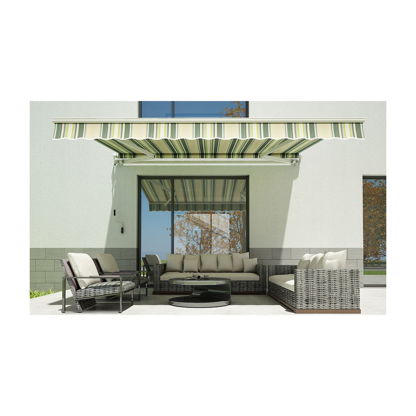 Markiza tarasowa CLASSIC Multicolor 400x300cm Gutroof