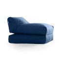 Duża pufa worek leżanka Focus Garden Lounge Navy