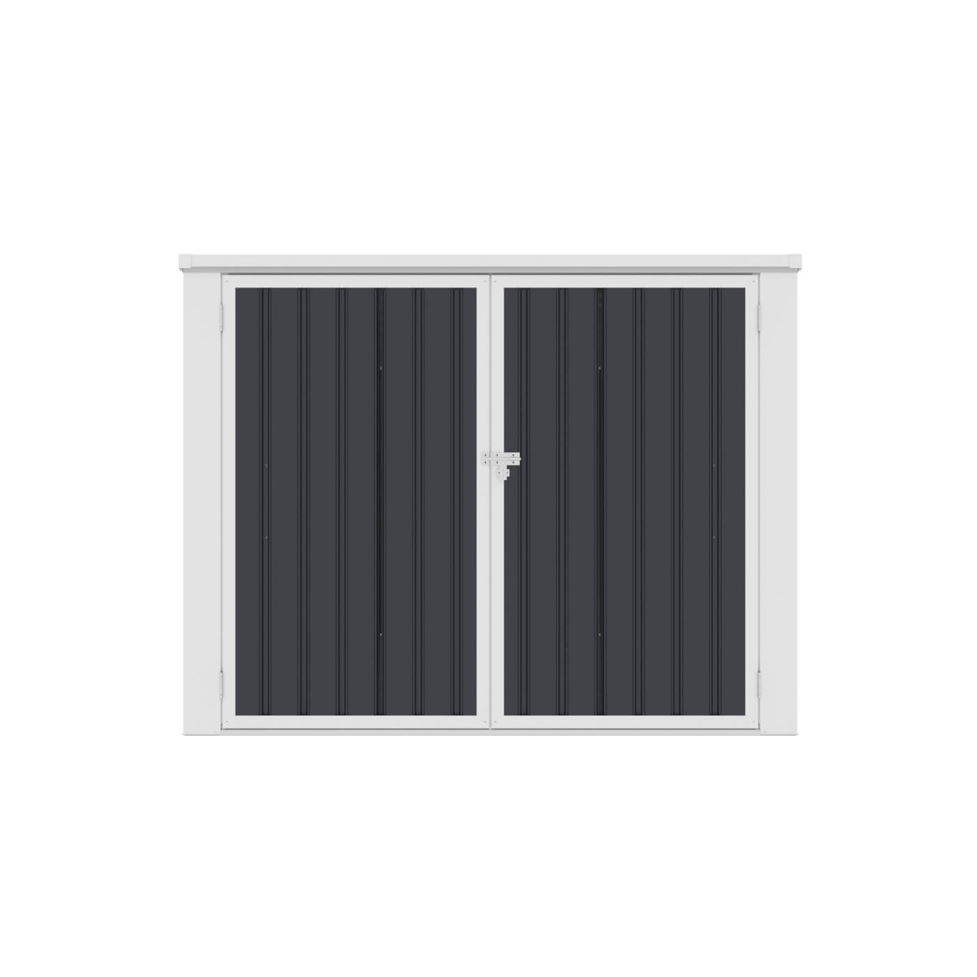 Osłona na kosze na śmieci Hardmaister DAVIS 6x3 Cold Grey