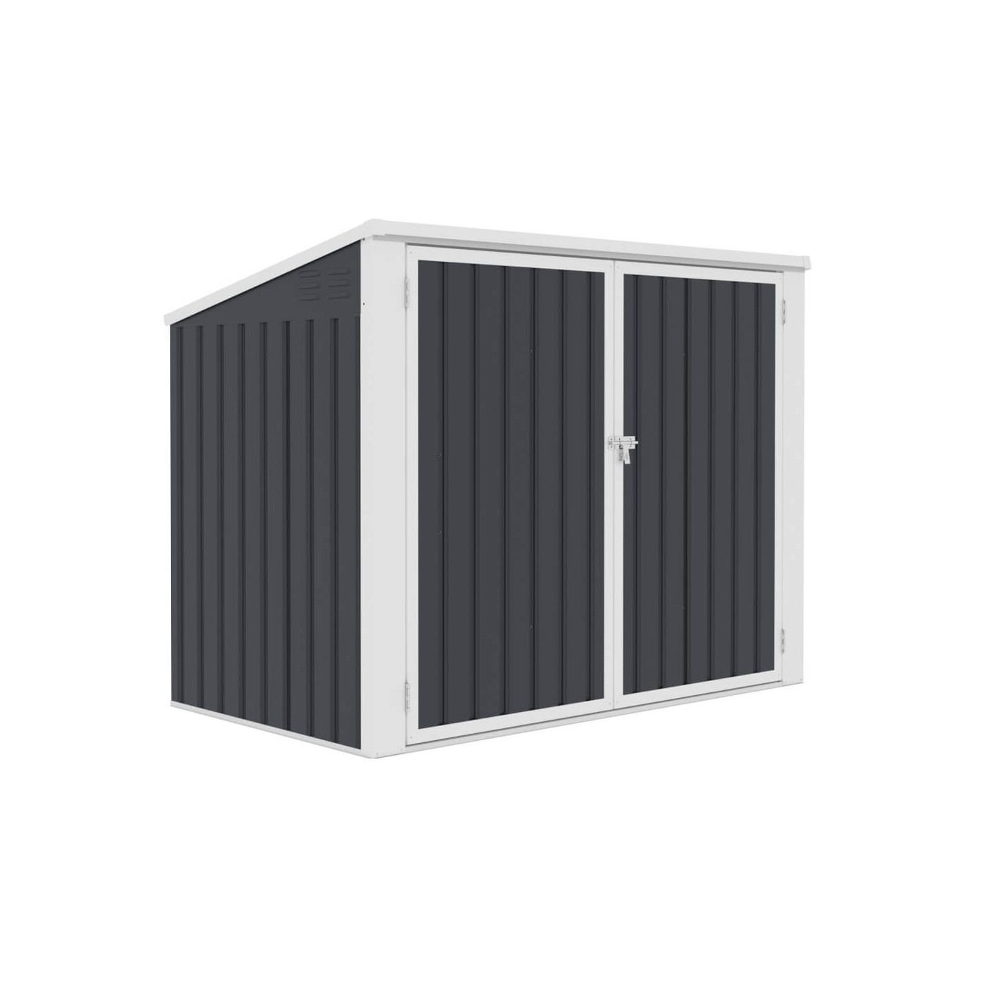 Osłona na kosze na śmieci Hardmaister DAVIS 6x3 Cold Grey