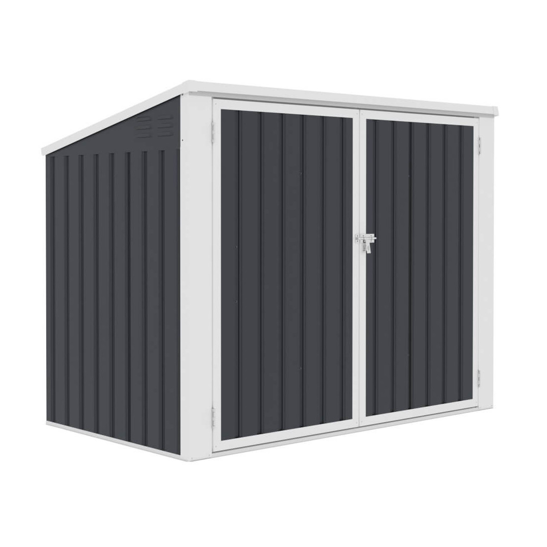 Osłona na kosze na śmieci Hardmaister DAVIS 6x3 Cold Grey