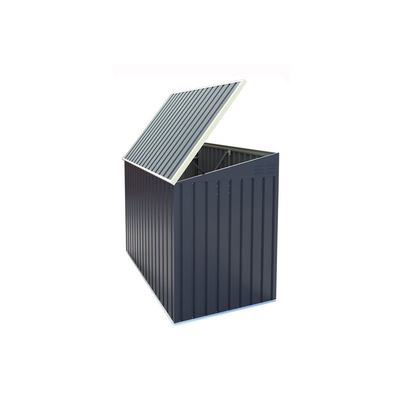 Osłona na kosze na śmieci Hardmaister DAVIS 6x3 Cold Grey