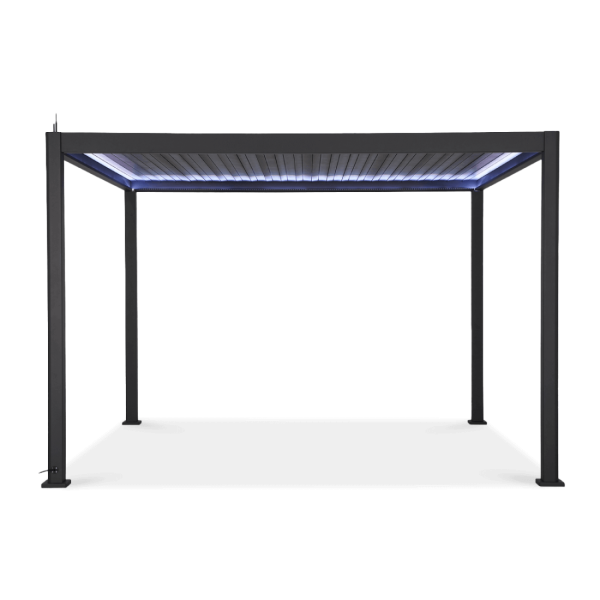 Pergola bioklimatyczna Gutroof Platinum 3x4 Anthracite 