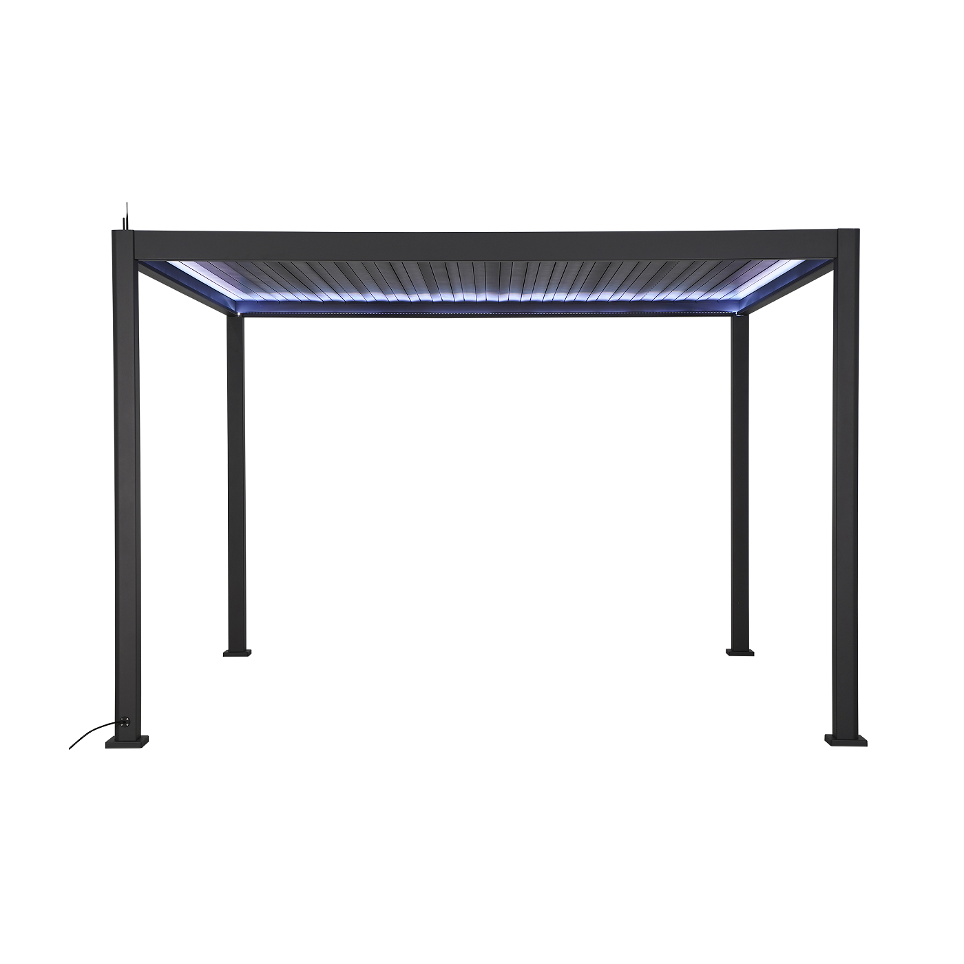 Pergola bioklimatyczna Gutroof Platinum 3x4 Anthracite 