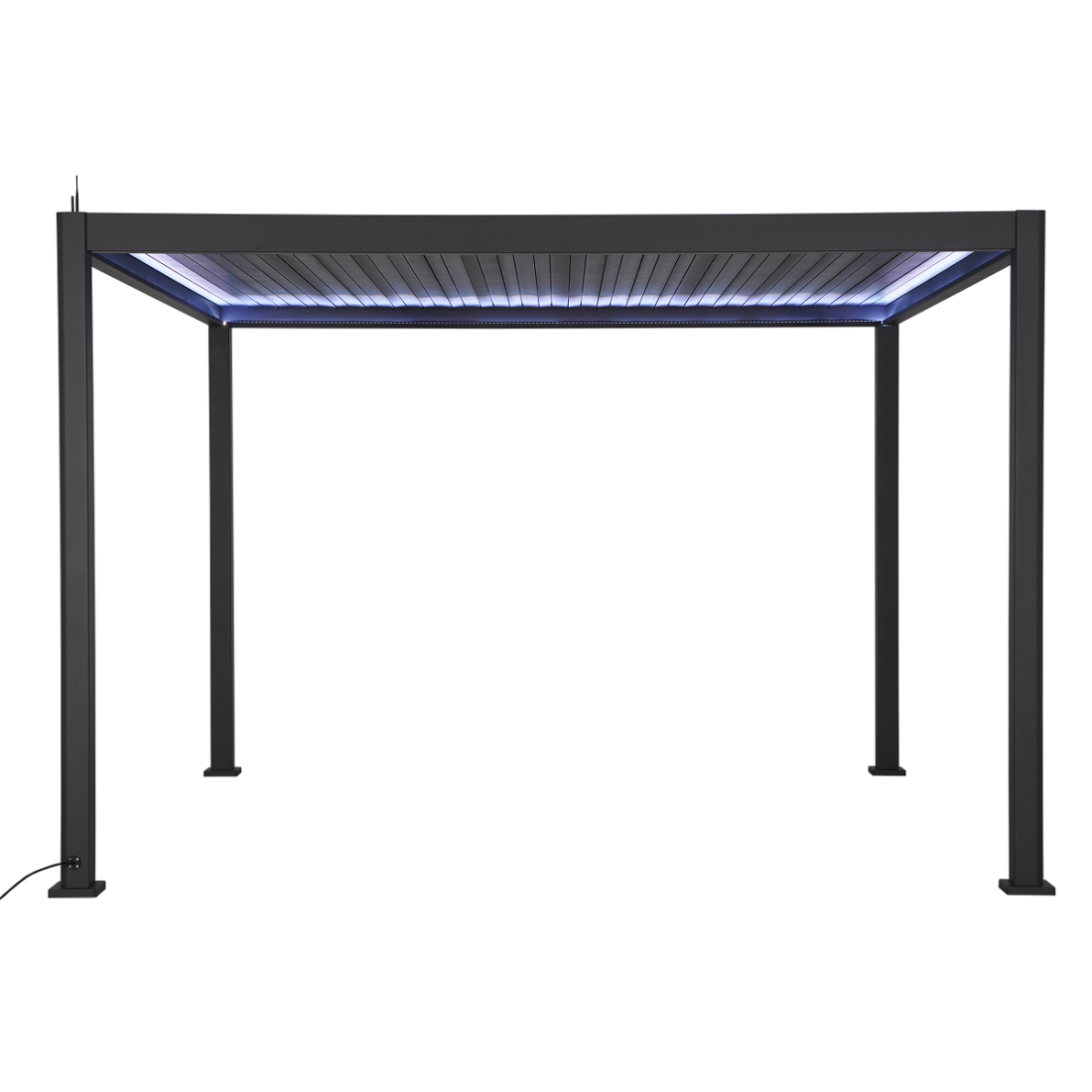 Pergola bioklimatyczna Gutroof Platinum 3x4 Anthracite 
