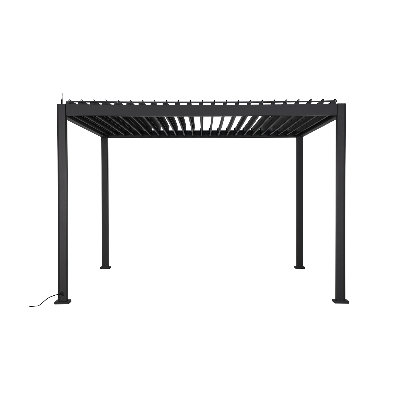 Pergola bioklimatyczna Gutroof Platinum 3x4 Anthracite 
