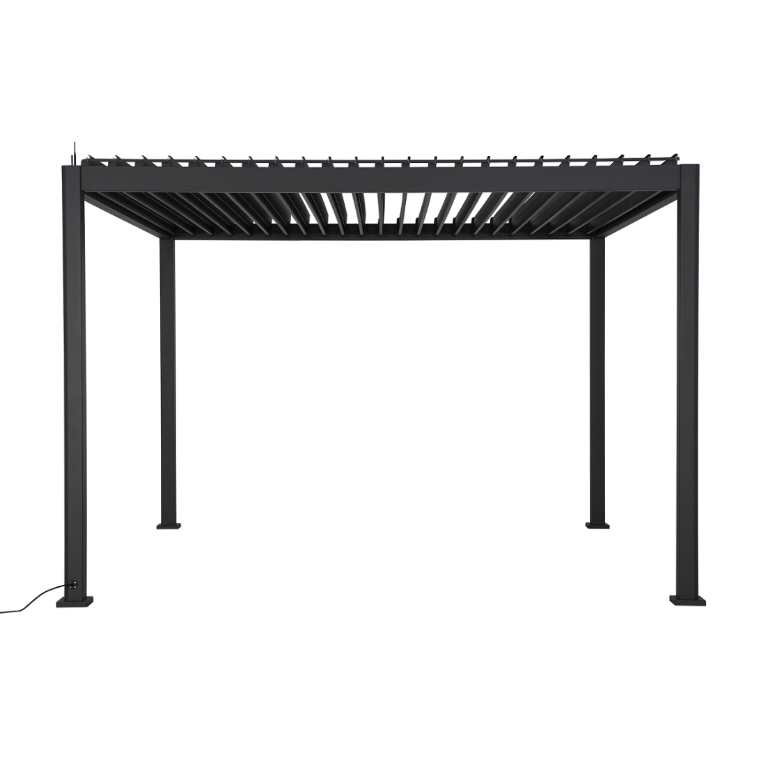 Pergola bioklimatyczna Gutroof Platinum 3x4 Anthracite 