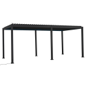 Pergola elektryczna Gutroof Platinum 3x6 Anthracite, bioklimatyczna