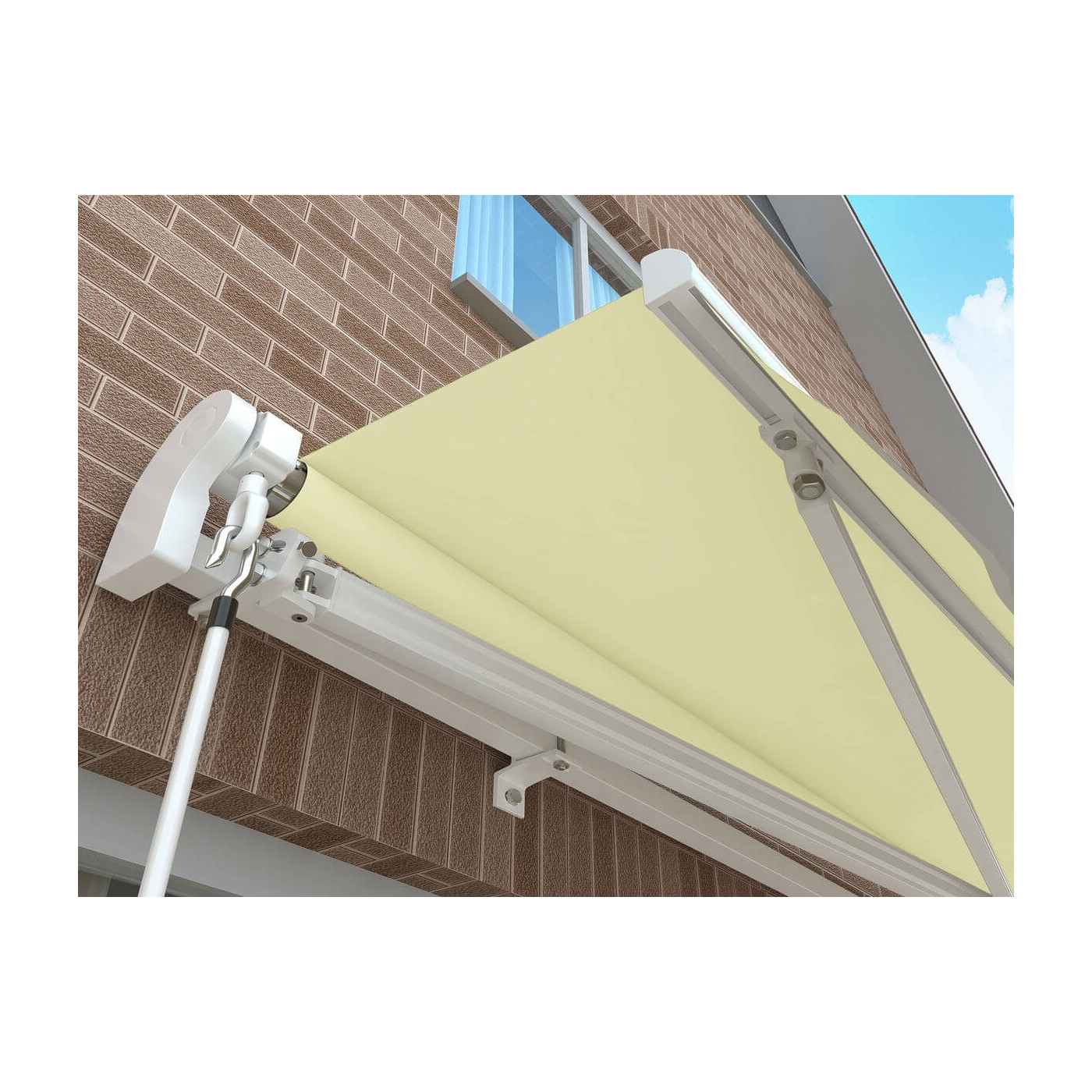 Markiza nad taras Gutroof Classic 450x300 Beige