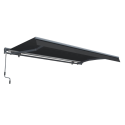 Markiza tarasowa ręczna Gutroof PREMIUM Grey, 400x300