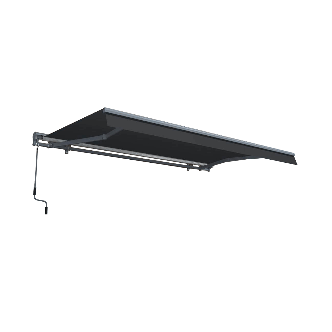 Markiza tarasowa ręczna Gutroof PREMIUM Grey, 400x300
