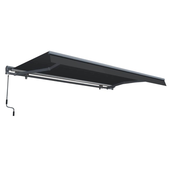 Markiza tarasowa ręczna Gutroof PREMIUM Grey, 400x300