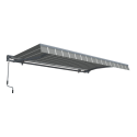 Markiza na taras Gutroof PREMIUM 450x300 Grey/White
