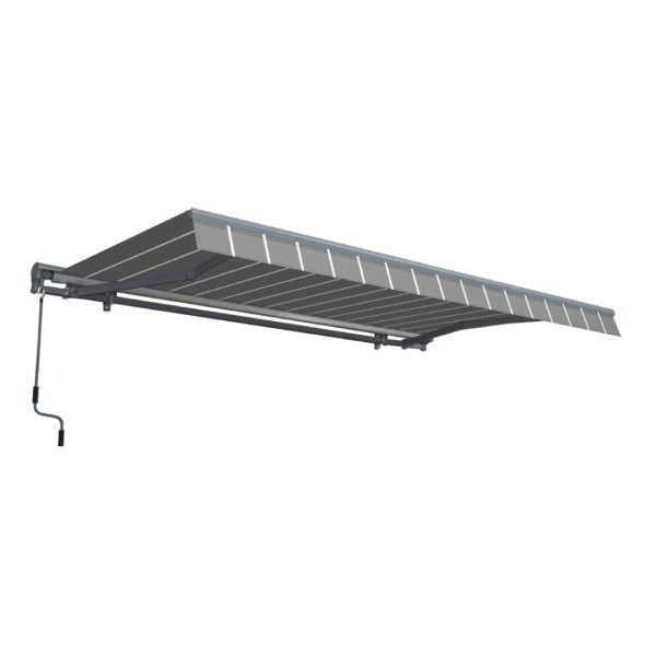 Markiza na taras Gutroof PREMIUM 450x300 Grey/White