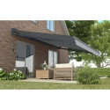 Markiza na taras Gutroof PREMIUM 450x300 Grey/White