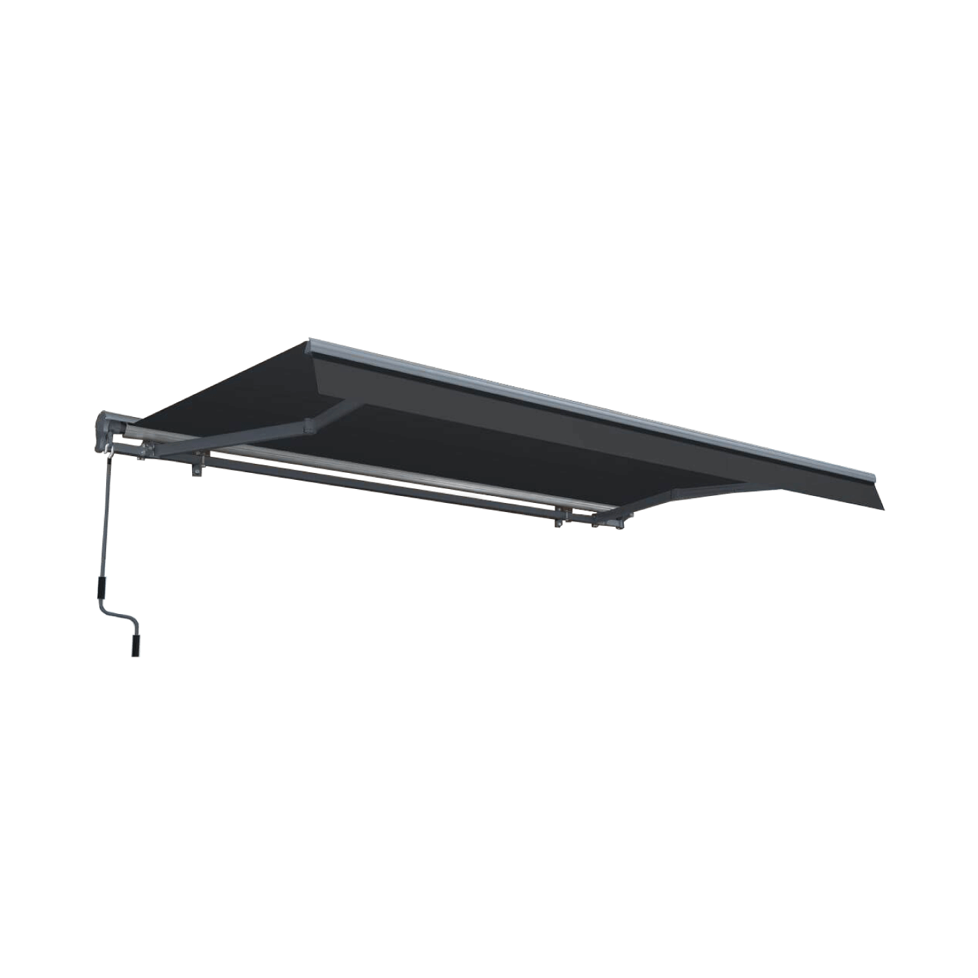 Markiza ręczna na taras Gutroof PREMIUM 450x300, Grey