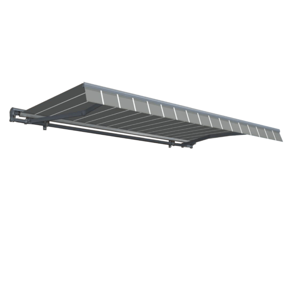 Markiza tarasowa Gutroof PREMIUM AUTOMATIC 400x300, Grey/White