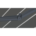 Markiza tarasowa Gutroof PREMIUM AUTOMATIC 400x300, Grey/White