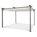 Pergola na taras SPRINT 3x4 Antracyt/Biały Hardmaister