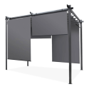 Pergola tarasowa z zasłonami Hardmaister SPRINT PLUS 3x3