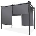 Pergola tarasowa z zasłonami Hardmaister SPRINT PLUS 3x3
