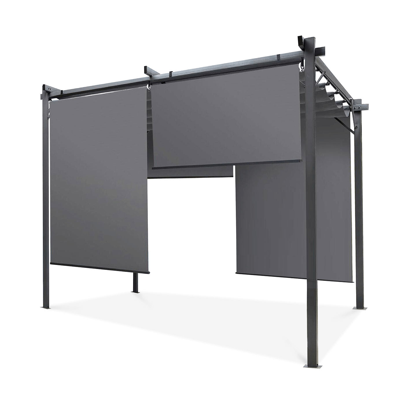 Pergola tarasowa z zasłonami Hardmaister SPRINT PLUS 3x3