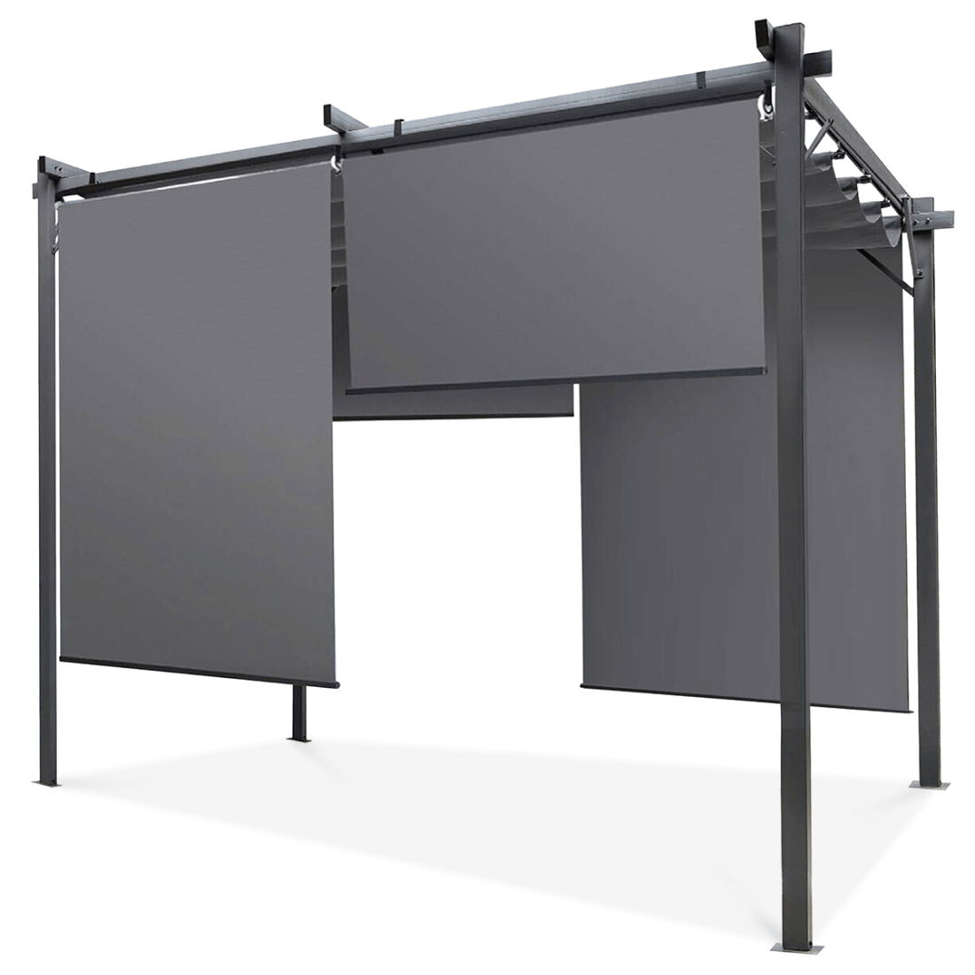 Pergola tarasowa z zasłonami Hardmaister SPRINT PLUS 3x3
