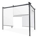 Nowoczesna pergola tarasowa Hardmaister SPRINT PLUS 3x3