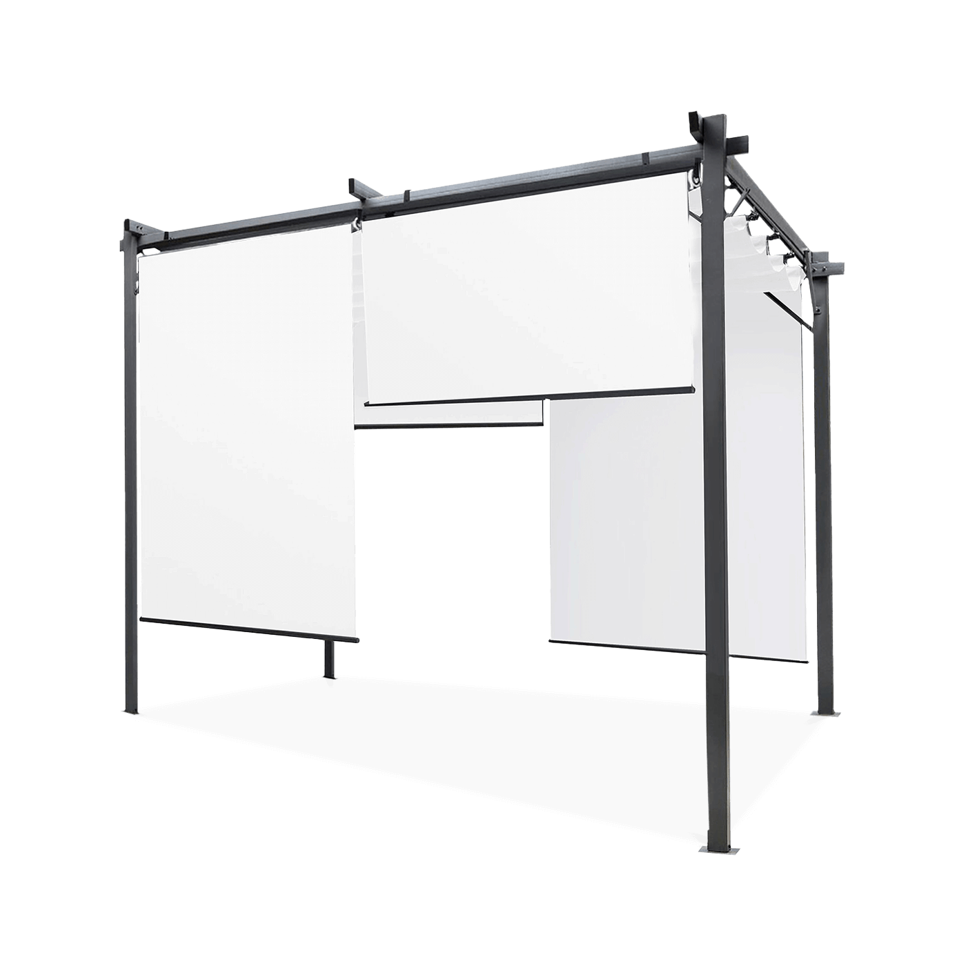 Nowoczesna pergola tarasowa Hardmaister SPRINT PLUS 3x3