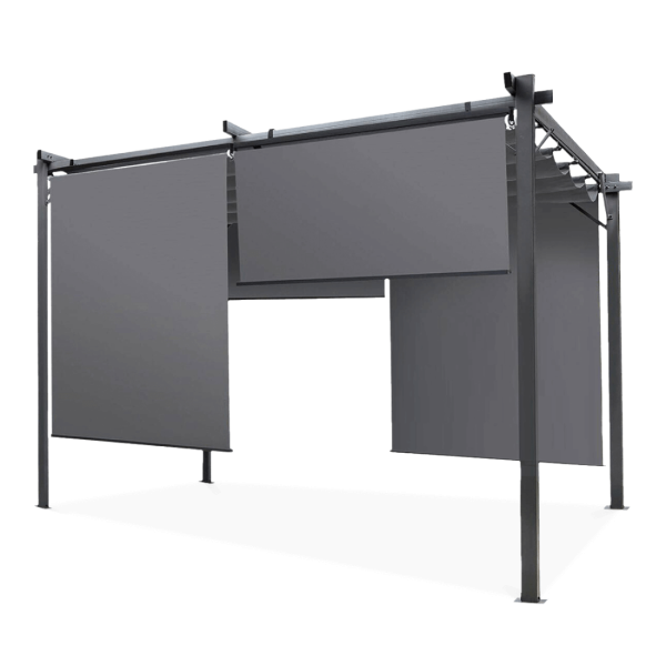 Pergola tarasowa z roletami Hardmaister Sprint Plus 3x4m