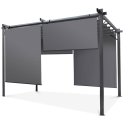 Pergola tarasowa z roletami Hardmaister Sprint Plus 3x4m