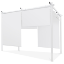Pergola ogrodowa 3x4 Hardmaister Sprint Plus White
