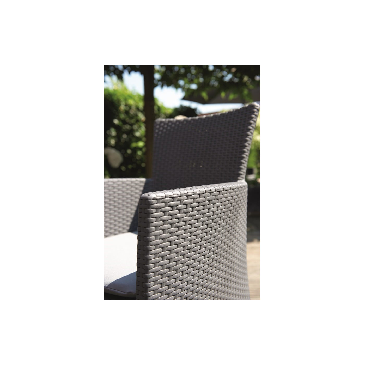Zestaw jadalniany IOWA/MELODY 6+1 Cappuccino – KETER